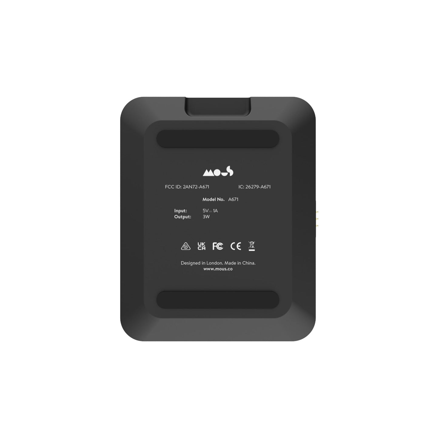 Matte Black MagSafe Fast Wireless Apple Watch Charger