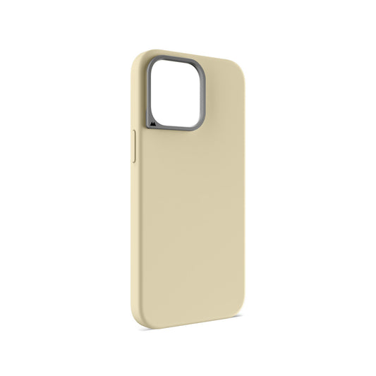 Super Thin Ivory Grey Minimalist Protective iPhone Apple Case | iPhone 14 Pro Max
